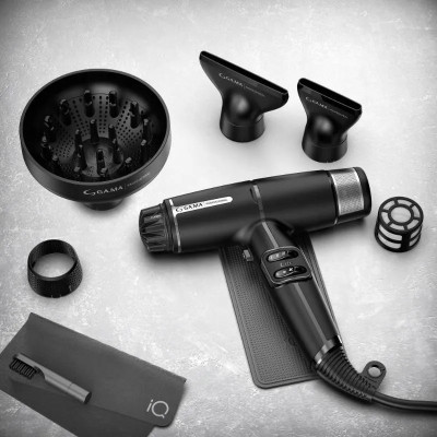 Suszarka GA.MA IQ Lite Black 1600W | Hurtownia fryzjerska