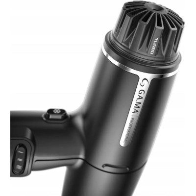 Suszarka GA.MA IQ Lite Black 1600W | Hurtownia fryzjerska