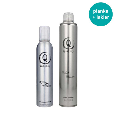 Zestaw Artego Qualify: pianka 300 ml + lakier 500 ml