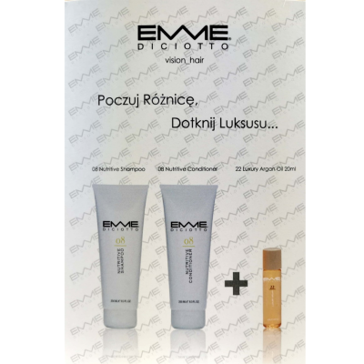 Zestaw Nutritive Emme Diciotto 08 | UczeszSie