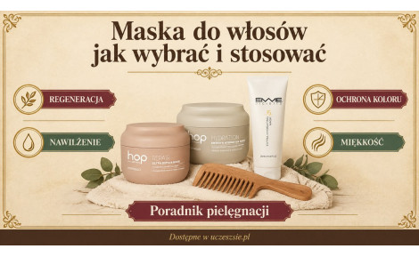 Maska do włosów: jak wybrać i stosować maskę do włosów