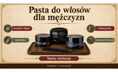 Pasta do włosów dla mężczyzn: jaka pasta do stylizacji włosów